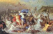 Frans Francken II Der Triumphzug von Neptun und Amphitrite Germany oil painting artist